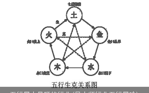 五行属水最旺的行业(风水师行业五行属啥)
