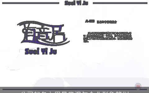 公司起名之周易常识与企业形象策划