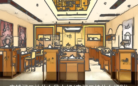 店铺门口放什么风水好(店门口挂什么招财)