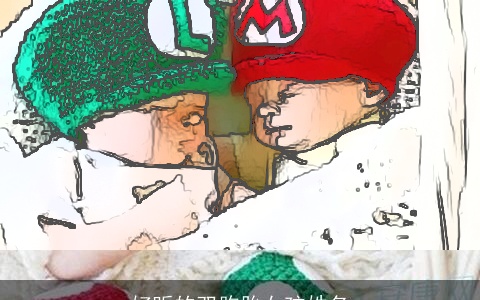 好听的双胞胎女孩姓名