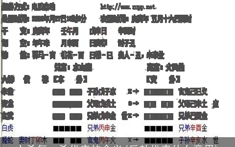 六爻每一爻代表的含义(反卦代表什么意思)
