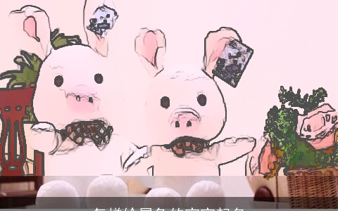 怎样给属兔的宝宝起名