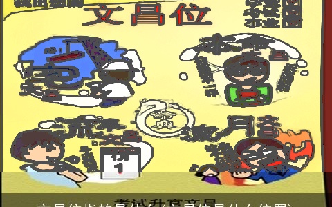 文昌位指的是什么(文昌位是什么位置)