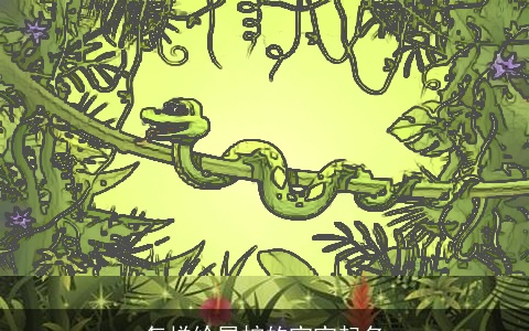 怎样给属蛇的宝宝起名