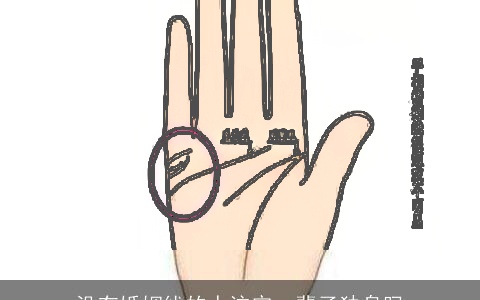 没有婚姻线的人注定一辈子独身吗