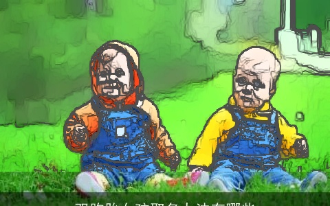 双胞胎女孩取名办法有哪些