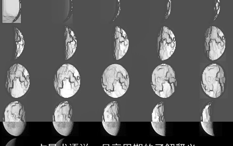 占星术语说：月亮周期的了解释义