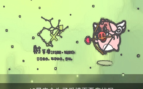 12星座会为了爱情不要底线吗