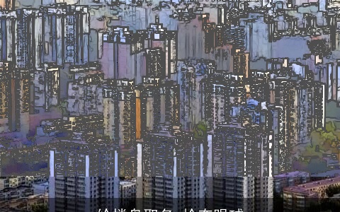 给楼盘取名 抢夺眼球