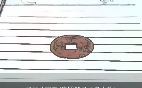 子福的寓意(康熙背子福多少钱)