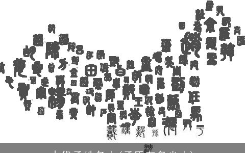 古代孟姓名人(孟氏有多少人)