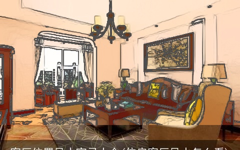 客厅位置风水宜忌大全(住房客厅风水怎么看)