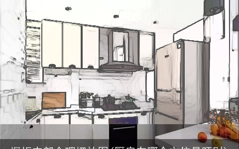 橱柜内部合理摆放图(厨房在哪个方位最旺财)