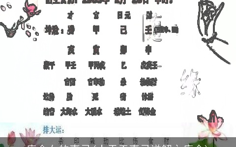 庚金女的喜忌(十天干喜忌详解之庚金)