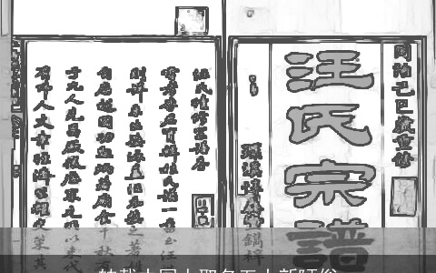 转载中国人取名五大新陋俗