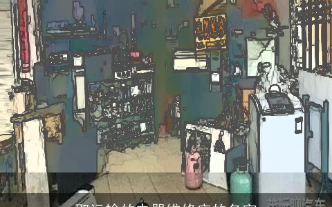 取运输的电器维修店的名字