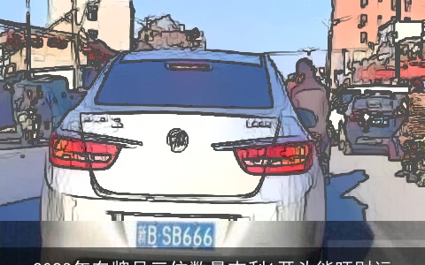 2023年车牌号三位数最吉利1开头能旺财运