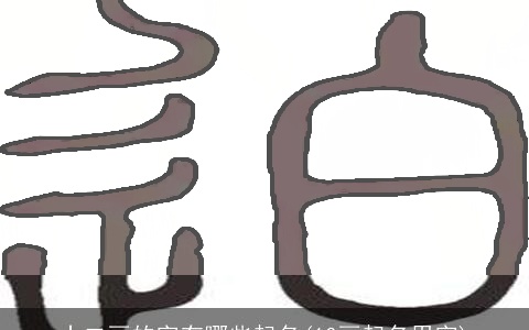 十二画的字有哪些起名(10画起名用字)