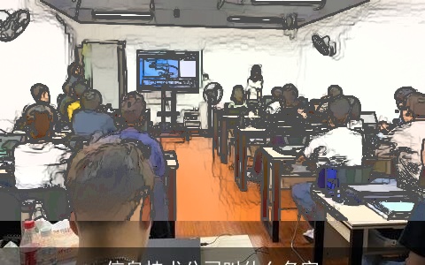 信息技术公司叫什么名字