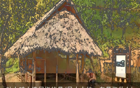 动土破土造屋指的是(风水中的一白是指什么)