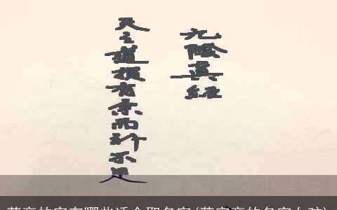 草旁的字有哪些适合取名字(草字旁的名字女孩)