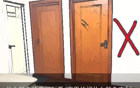 什么颜色的房门耐看(家里的门什么颜色吉利)