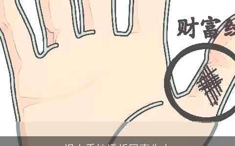 识人手纹透析同事为人