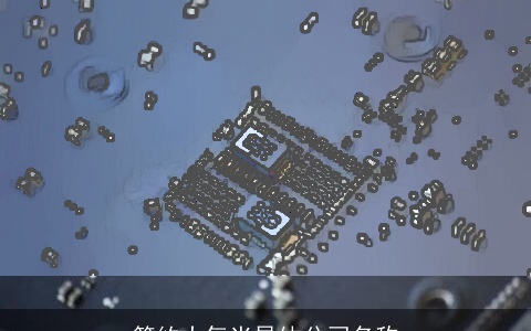 简约大气半导体公司名称