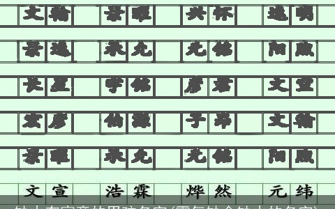 缺木有寓意的男孩名字(霸气缺金缺木的名字)