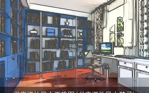 书房摆放风水正确图(书房摆件风水禁忌)