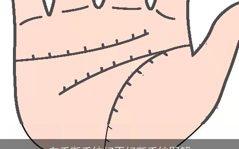 左手断手纹好不好断手纹图解