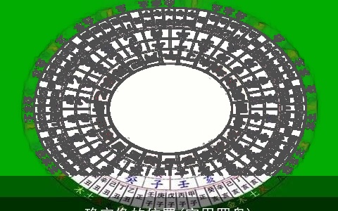 确定像的位置(实用罗盘)