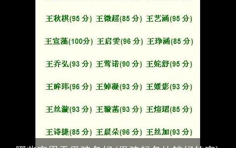 哪些字用于男孩名好(男孩起名比较好的字)