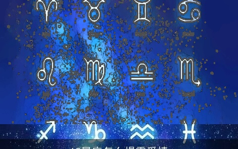 12星座怎么揭露爱情