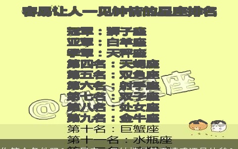 你符合条件吗？12星座一见钟情是基于情感还是外貌？