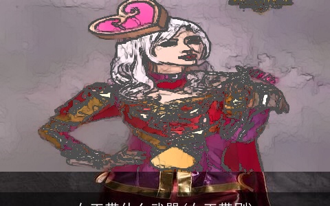 女王带什么武器(女王带刷)