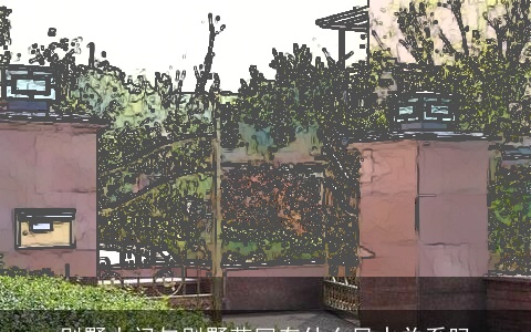 别墅大门与别墅花园有什么风水关系吗