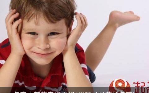 名字中带萌字好不好(男孩子呆萌的名字)