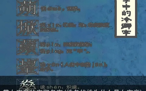 带女字旁的字取名字(姓名的姓为什么是女字旁)