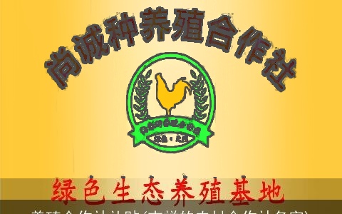 养殖合作社补贴(吉祥的农村合作社名字)