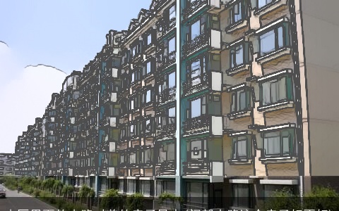 小区里面的小路对着的房子风水(门朝大路这个房子好不好)