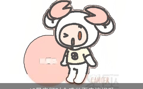 12星座何时会感觉不应该相爱