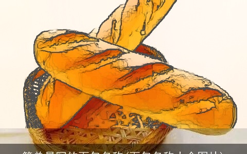 简单易写的面包名称(面包名称大全图片)