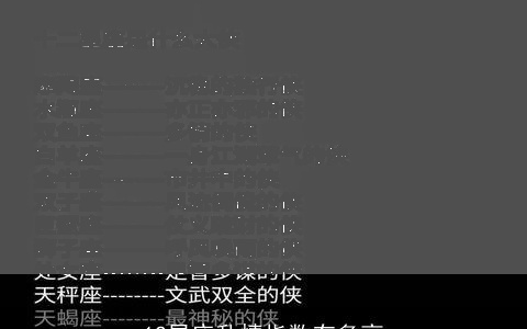 12星座乱情指数有多高