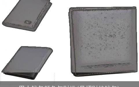 男士钱包颜色与财运(最招财的钱包)