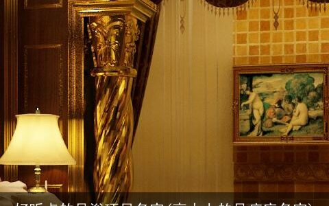 好听点的足浴项目名字(高大上的足疗店名字)