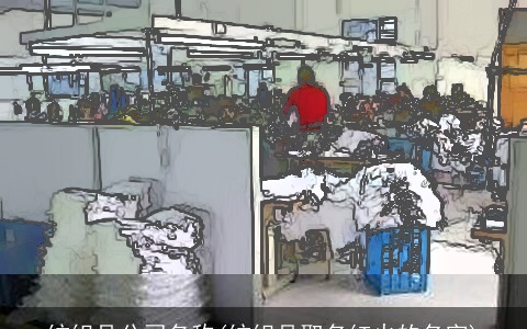 纺织品公司名称(纺织品取名红火的名字)