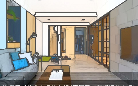 进门正对的地方摆什么好(客厅正对着门摆什么好)