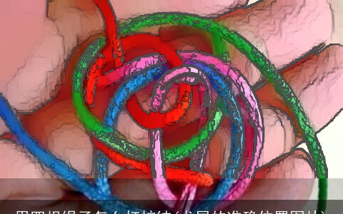 用四根绳子怎么打蛇结(龙尾的准确位置图片)