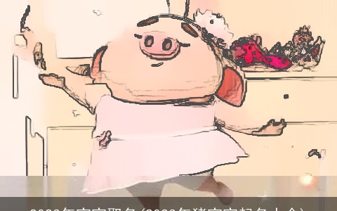 2023年宝宝取名(2023年猪宝宝起名大全)